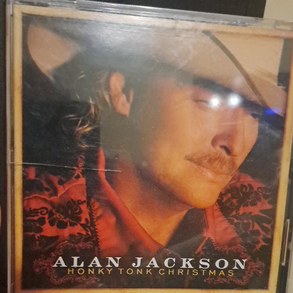 Alan Jackson Honky Tonk Christmas CD